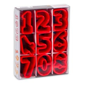 Ausstecher Set Zahlen, 9-teilig-image