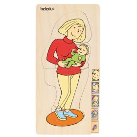 Lagenpuzzle Mutter-image