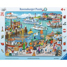 Puzzle: Ein Tag am Hafen, 24 Teile-image