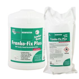 Franko-Fix Plus Jumbo Dose und Nachfüllpackung, 19 x 26 cm, 400 Tücher-image