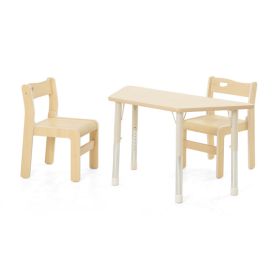 Tisch Owlaf, trapezförmig, 120x60cm, höhenverst., Oberfl. Melamin-image