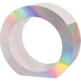 Laternenrohlinge Metallic, rund, 5er-Set, sortiert-image