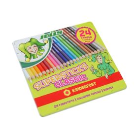 Jolly Buntstift Supersticks classic Kinderfest, 24er Sortiment-image