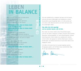 Leben in Balance - Buch + CD-image