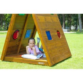 Outdoor Regenbogen Krabbelhaus-image