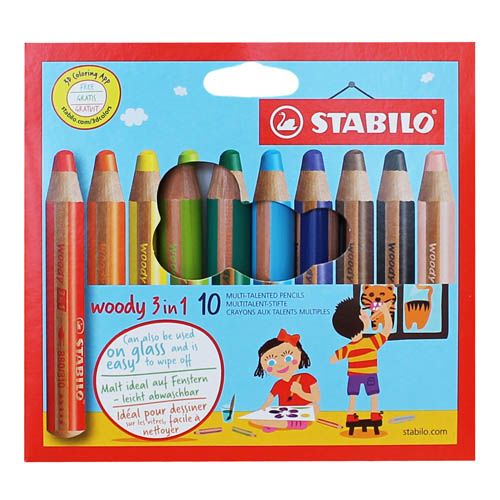 Stabilo Woody, 10er Sortiment-image