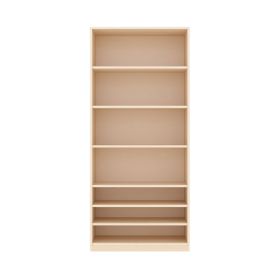 Regalschrank 180-80, 7 Fächer, mit Holzsockel-image