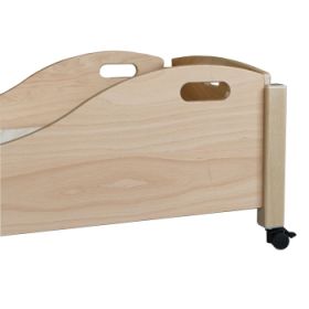 Kinder Stapelbett mit niedrigem Einstieg, inkl Rollen-image