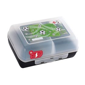 Brotdose Soccer, m. Trennwand, 16 x 11 x 7 cm-image