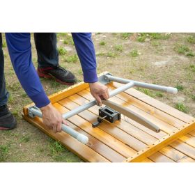 Outdoor Tisch 120 x 63 x 46 cm, klappbar-image