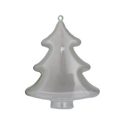 Kunststoff Tannenbaum, teilbar mit Aufhänger H 10 cm-image
