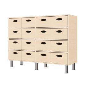 Regalschrank 79-120, 16 Materialkästen, mit höhenverst. Füßen-image