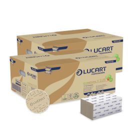 Papierhandtücher EcoNatural 2 lagig, 3800 Blatt, 2 Pck.-image