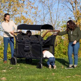 Wonderfold Kinderwagen W6 Luxe Pro für 6 Kinder-image