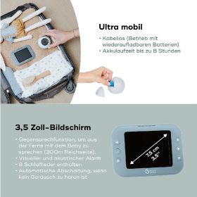 Babyphone Babymove mit Kamera YOO  Roll-image