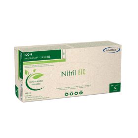 Einmalhandschuhe Bio, grün Nitril S, 100 Stk-image