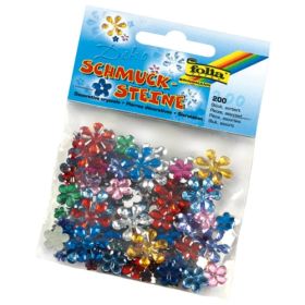 Schmucksteine Blumen, 200 Stk.-image