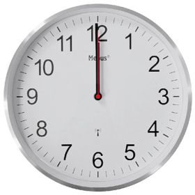 Funk Wanduhr Aluminium, Ø 30 cm-image