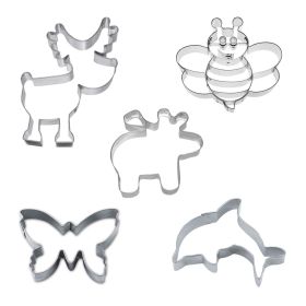 Ausstechformen-Set Tiere, 5 Stück-image