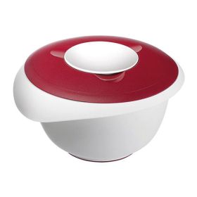 Rührschüssel, m. Deckel, 2,5 l, rot-image